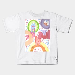 Kawaii Donuts Kids T-Shirt